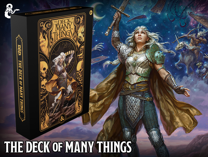 DnD The Deck of Many Things (Alternate Cover)